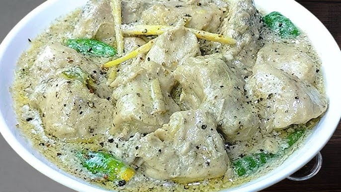 White Chicken Karahi Half